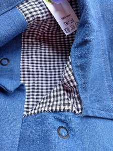 Promo sur stock restant 2025 Sweat bleu chiné et ou veste en jean à -40%