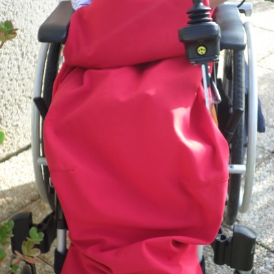 Couvre jambes imperméable doublé polaire