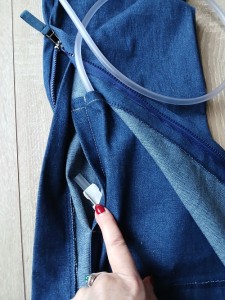 Pantalon INCOGNITO avec poche à sonde urinaire multi-option adapté au handicap