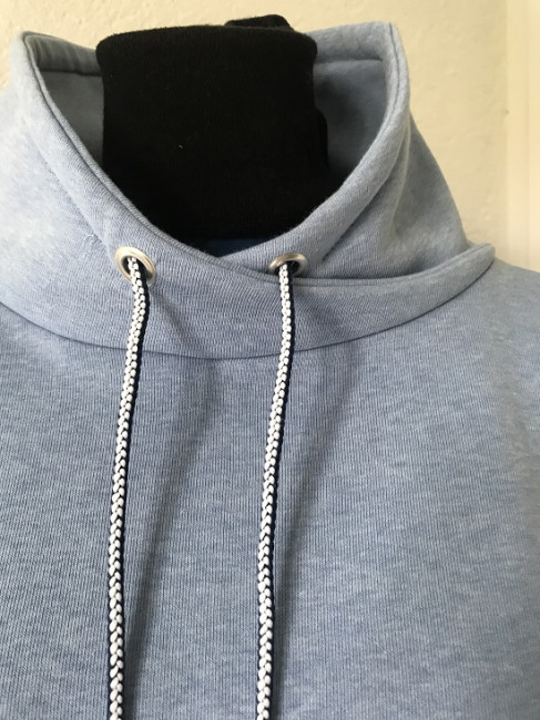 Promo sur stock restant 2025 Sweat bleu chiné à -40%