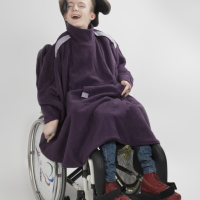 Cape TESS vêtement  pour fauteuil avec corset siège Enfant/Adulte