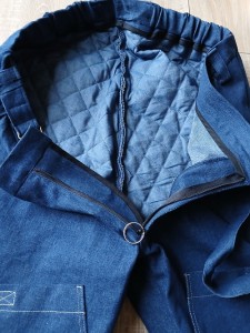 Pantalon INCOGNITO avec poche à sonde urinaire multi-option adapté au handicap